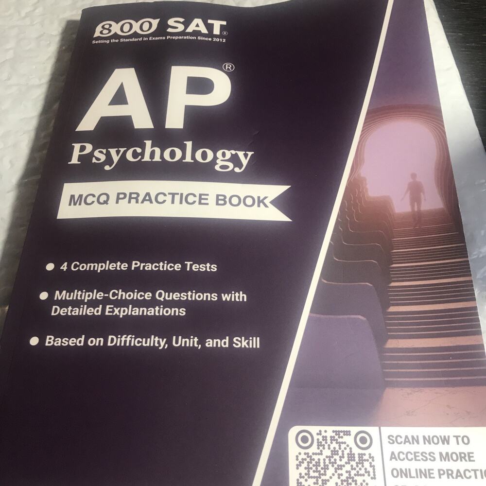 AP Psychology Practice Book (2026 Edition): 4 Complete Practice Tests, Multiple